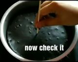 A picture of step 6 of Eggless moist chocolate cake without oven.