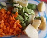 Foto del paso 1 de la receta: Caldo de pollo en olla express