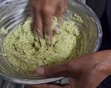 A picture of step 2 of Dal vada.