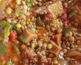 Foto del paso 3 de la receta: Guisito vegano de lentejas "Dino"
