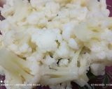 Foto del paso 3 de la receta: Velouté de ajos y jamón con coliflor y judías verdes