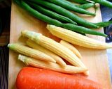 Foto langkah ke 1 dari resep Tumis Sayur Ekonomis.