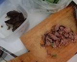 Foto langkah ke 3 dari resep Pure Nasi Bayam+Ati Ayam Ungkep.