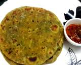 Leftover dal paratha recipe step 2 photo