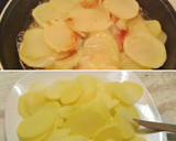 Foto del paso 5 de la receta: Cazuela de patatas con pollo, bacon y bechamel