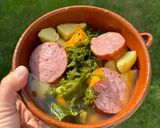 Une image de l'étape 4 de Potée à la saucisse de Morteau.