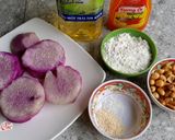 Hình bước làm 1 của món Khoai Mỡ Chiên Giòn