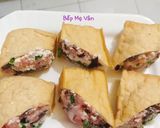 Hình bước làm 2 của món Đậu hủ nhồi thịt xốt nước tương