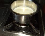 A picture of step 11 of Butterscotch rajbhog ice-cream chocolate cake.