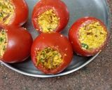 A picture of step 4 of #stuffed tomato.