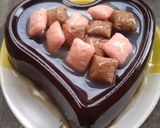 Foto langkah ke 8 dari resep Pudding coklat black forest.