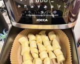 รูปขั้นตอนการทำที่ 2 ของ 🍌กล้วย“หอม” ปิ้ง (หม้ออบลมร้อน) ราดน้ำกะทิ