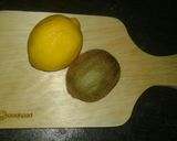 Foto langkah ke 1 dari resep Infus water lemon kiwi.