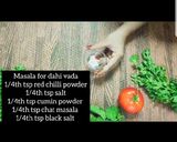 A picture of step 11 of Instant Bread dahi bhalle.