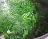 Hình bước làm 1 của món Canh tần ô nấu tôm thịt
