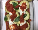 Foto del paso 4 de la receta: Gratinado de calabacín y berenjena con mozzarella y albahaca