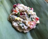 Foto langkah ke 2 dari resep Pepes Teri Nasi Tahu.