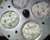 A picture of step 2 of Mix veg suji idli.