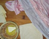A picture of step 1 of Bikini Sandwich with Manchego Cheese, Breakfast.