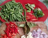 Foto langkah ke 1 dari resep #203 Tumis KTP (kacang panjang, tahu, pete).