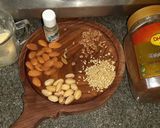 A picture of step 1 of Instant Jaggery Rabdi.