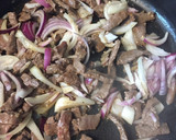 Foto del paso 3 de la receta: Espaguetis de Edamame con vegetales y carne de res salteados! #tallerdefotos
