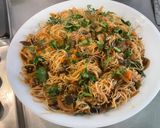 Une image de l'étape 14 de Nouilles de riz sautées aux légumes et épices.