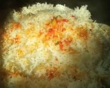 A picture of step 8 of Vegetable Biryani.