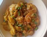 A picture of step 3 of Stir Fry Potato and Yam.