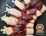 Gambar langkah 7 resipi Enoki Rolls.