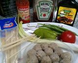 Foto langkah ke 1 dari resep Bakso Tusuk Bakar Teflon.