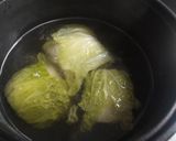 รูปขั้นตอนการทำที่ 5 ของ ผักห่ออกไก่ทรงเครื่อง