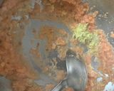 A picture of step 2 of Palak Paneer.
