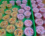 Foto langkah ke 4 dari resep Puding puyo (pudingloyo) warna warni.