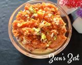 A picture of step 6 of Pressure Cooker Carrot Halwa.