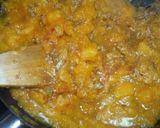Foto del paso 5 de la receta: Calabaza frita con chorizo de ciervo