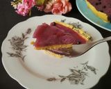 Foto langkah ke 6 dari resep Pie Teflon dengan Vla Ubi Ungu.