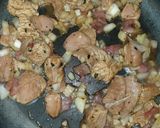 Une image de l'étape 5 de Quiche pommes de terre poulet bacon.