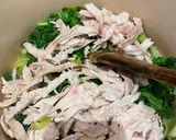 A picture of step 2 of Leftover roast chicken and leek pie.