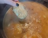 Foto del paso 6 de la receta Merluza en salsa con espárragos y guisantes 🐟
