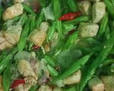 Foto langkah ke 5 dari resep Tumis buncis tahu.