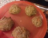 A picture of step 4 of Buffalo chicken meatballs.