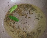 A picture of step 3 of Bharwa bhindi in dahi kadi.
