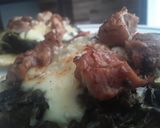 Foto del paso 15 de la receta: Arepitas🍘 con espinacas🌿, queso🧀y cerdo asado🥩.