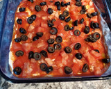 A picture of step 6 of 7 Layer Bean Dip.