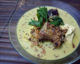 Foto langkah ke 4 dari resep Ikan asap kamal dan tahu santa.