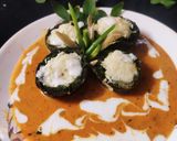 A picture of step 10 of No Fry Palak Paneer Kofta Curry.