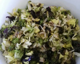 Foto del paso 3 de la receta: Ensalada de patata, mango, soja, lechuga y mayonesa de zanahoria