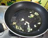 A picture of step 6 of Bhindi manchurian.