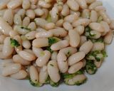 Foto del paso 1 de la receta: Ensalada tibia, brócoli, caballa, alubias